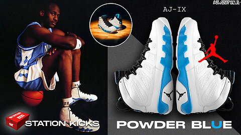 MEET THE NEW AIR JORDAN 9 “POWDER BLUE” RETURNING IN MARCH 2024 | STATION KICKS