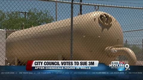 Tucson City Council votes to sue 3M over contaminated wells near Davis-Monthan