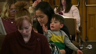 Hundreds show up to speak against vaccine legislation at the Colorado State Capitol