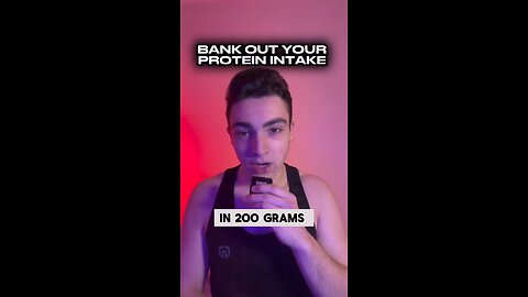 Bank out your protein intake