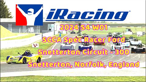 On the Podium in Week 1 | Hwy929 iRacing VR | SRF | Snetterton | 2024 S4 W01