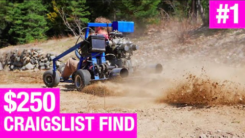 Fixing and repairing a Craigslist go-kart