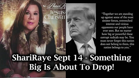 ShariRaye Sept 14 - Something Big Is About To Drop!