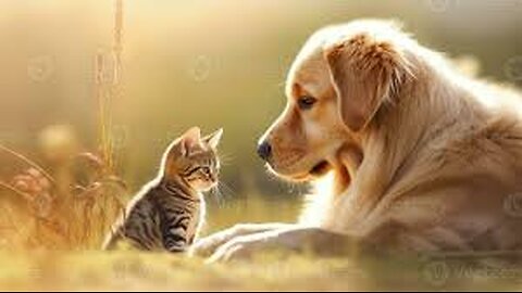 Finally Showing cat and dog beautiful funny video.😂🤣