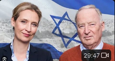 Sinn & Zweck der AFD – Existenzsicherung von Israel!