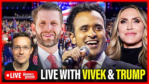 🚨 EXCLUSIVE: Vivek, Trump LIVE Right NOW From Inside RNC! Talking Trump's Triumphant Return, WINNING