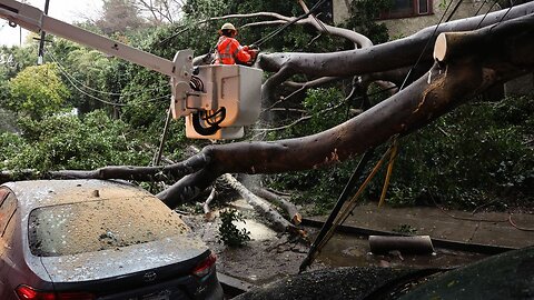 Part of Los Angeles could see record rainfall as flood alerts span almost all of California