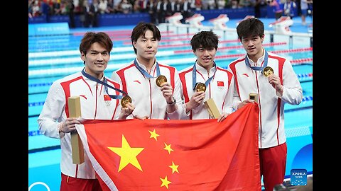 U.S. first loss to China in men's 4x100m medley relay