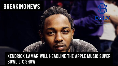 Rap star Kendrick Lamar to headline Super Bowl LIX halftime|Breaking|