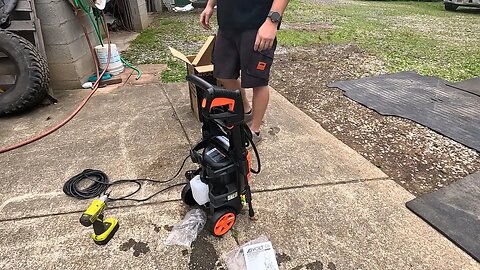 Unboxing AIVOLT 3000 PSI Electric Pressure Washer from AMAZON