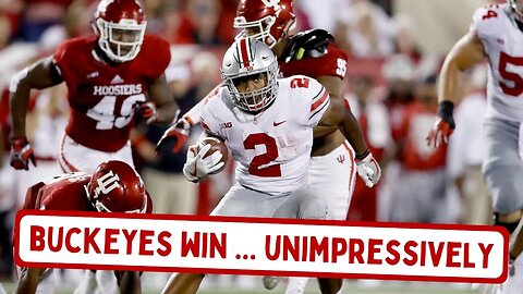 Ohio State WINS ... Unimpressively | Buckeyes Daily Blitz