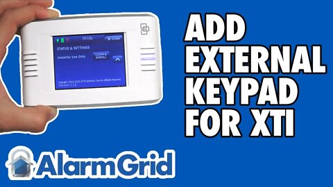 Adding an External Keypad to an Interlogix Simon XTi & XTI-5