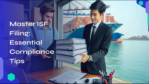 Mastering ISF Filing: Essential Requirements for Smooth Customs Clearance