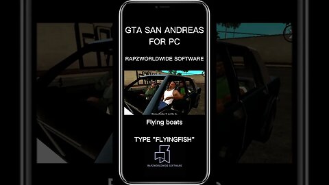 GTA: San Andreas - Flying boats (Cheat for PC)