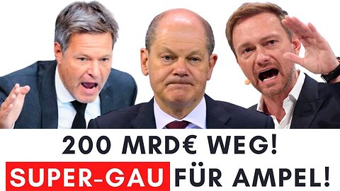 Lindner ruft finanzpolitische Notlage aus & verhängt Haushaltsperre!@Alexander Raue🙈