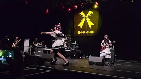 BandMaid in Houston song Rock in me