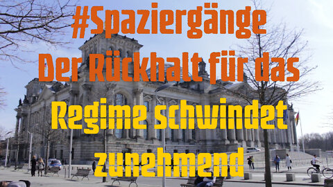 #Spaziergänge Der Rückhalt für das Regime schwindet immer mehr