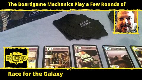 The Boardgame Mechanics Play a Few Rounds of Race for the Galaxy