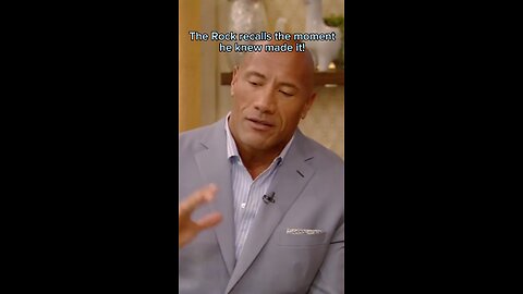 THE ROCK talks about his FIRST MATCH!