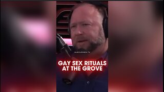 Alex Jones: Republicans Forced Into Gay Sex Rituals at Bohemian Grove - Joe Rogan 1555