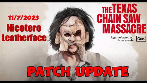 NICOTERO LEATHERFACE SOUND PATCH SHOWCASE