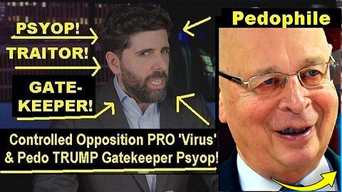 Controlled Opp PRO 'Virus' & Pedo TRUMP Gatekeeper Psyop 'The People's Voice' in Plain Sight!