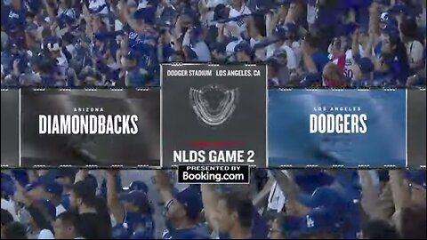 2023 NLDS DBacks vs Dodgers Game 2