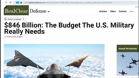 US military budget 2023