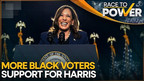 US: Harris draws more support among black voters, Trump up slightly among white voters: Ipsos poll