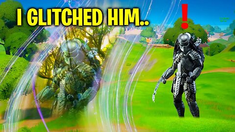 I Glitched Inside New PREDATOR Portal.. (Fortnite)