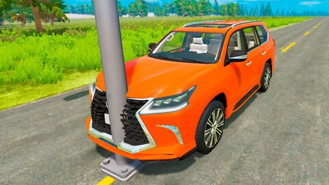 Lexus LX 570 VS Pillar – BeamNG.Drive