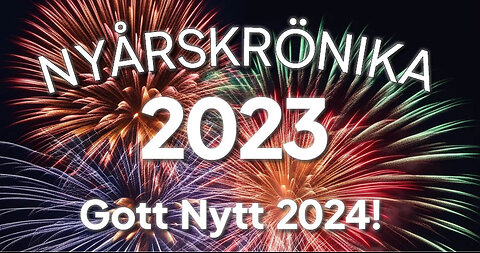 NYÅRSKRÖNIKA – GOTT NYTT ÅR!