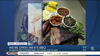 Mr. K's BBQ serving comfort food