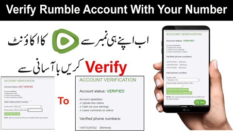 Verify Rumble Account Verify Rumble.com Account in Any Country Rumble Account Verification 2022