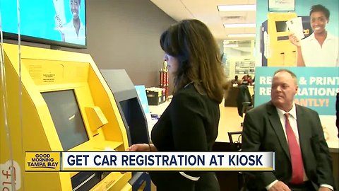 Skip the wait: Renew your vehicle registration at a self-service kiosk