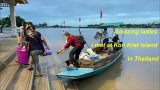 Amazing ladies I met at Koh Kret island in Thailand