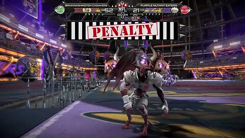 Pick 6 gets called back for BS,WTF💀💀 / Mutant Football League