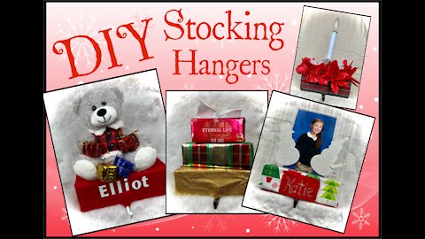 DIY Stocking Hangers