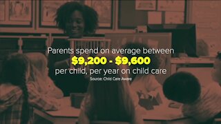 Can the American Families Plan help with the high cost of child care?