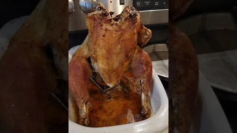 Home raised beer butt chicken 😋 #beerbuttchicken #carnivorelife #homesteadlife