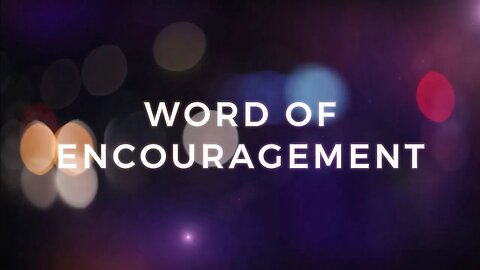 Fit2Fight4Christ Ministries presents: A Word of Encouragement #bible #gospel #god #jesuschrist