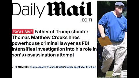 Crooks' Father Hires Powerhouse Criminal Lawyer as FBI Intensifies Investigation