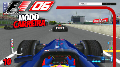 F1 2006 PS2 | LARGANDO DE ÚLTIMO PARA DAR EMOÇÃO | EP 10