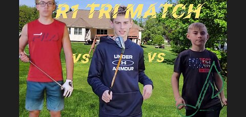 Triple Match R1 | Ryan v Josh v Johnny | At Backyard Golf Course