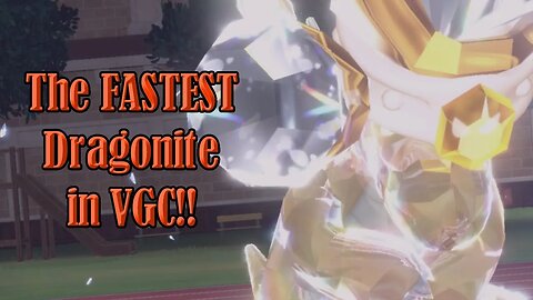 This is the FASTEST Dragonite in Pokemon Scarlet VGC Ranked Battles!