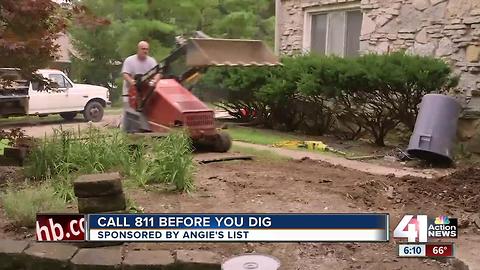 Angie's List: Call 811 before you dig