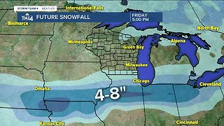 Light snow possible Thursday