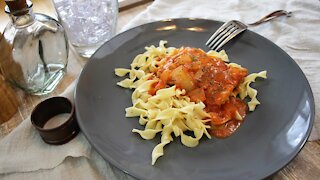 Delicious chicken paprikash recipe