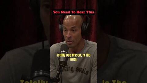 Joe Rogan & David Goggins On Being Too Soft #joerogan #davidgoggins #jre