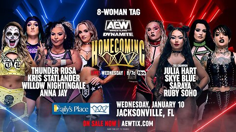 AEW Home-Coming 8 women's tag match